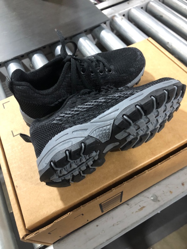 Photo 3 of Boys' black running shoes (Size 12)