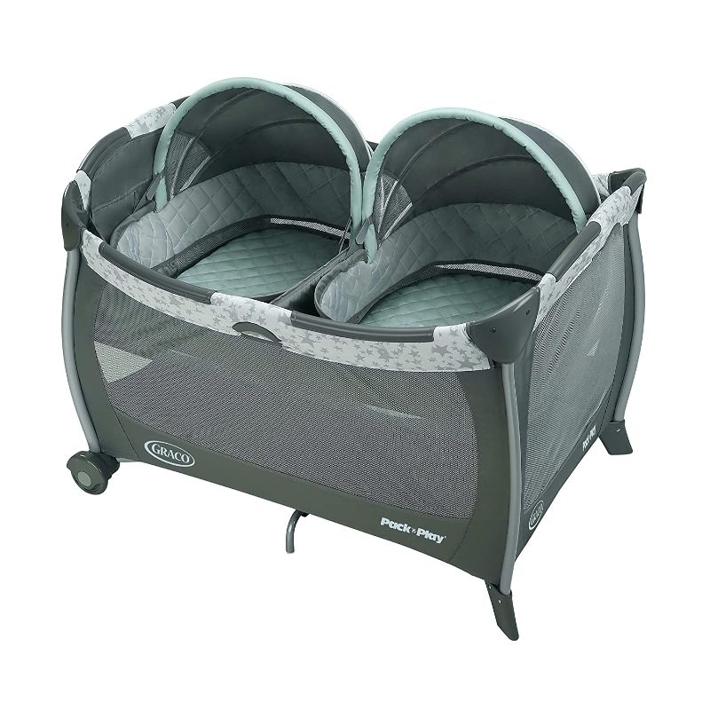 Photo 1 of Graco Pack 'N Play Playard with Twins Bassinet, Oskar
