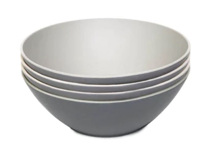 Photo 1 of 4-Piece Blate Salad Bowl Set (8-inch)