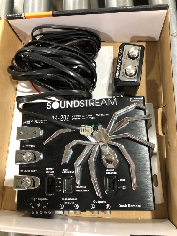 Photo 2 of Soundstream BX-20Z Digital Bass Reconstruction Processor
