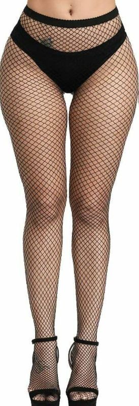 Photo 1 of WEANMIX Fishnet Stockings Thigh High Stockings Pantyhose High Waist Tights for W
