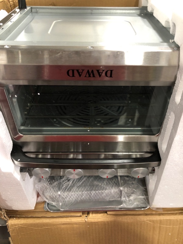 Photo 2 of Toaster Oven Air Fryer Combo,DAWAD 19QT Countertop Convection Oven