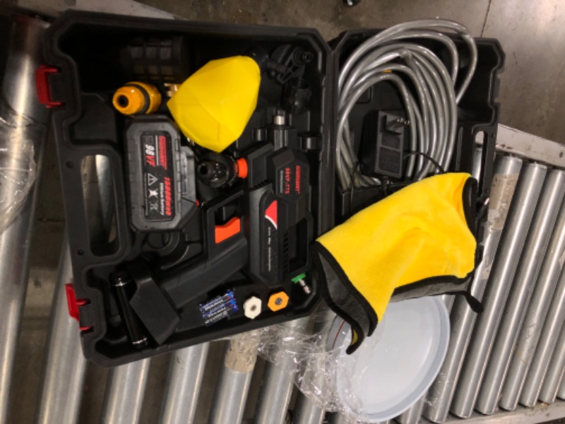 Photo 1 of Cordless High Pressure Car Wash Water Gun Portable Cleaner Car Washer (Not exact as stock)