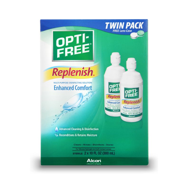 Photo 1 of Alcon Opti-Free 20 Oz. Replenish Multi-Purpose Disinfecting Solution ( exp. 07.31.2021)
