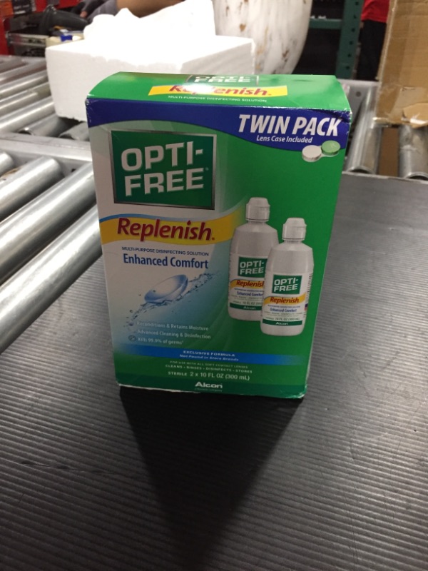 Photo 2 of Alcon Opti-Free 20 Oz. Replenish Multi-Purpose Disinfecting Solution ( exp. 07.31.2021)
