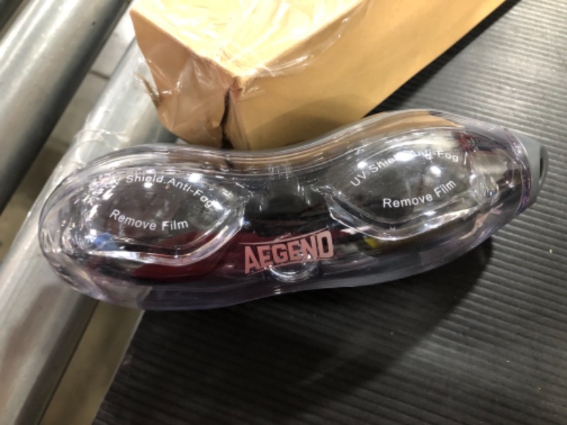 Photo 2 of Aegend Swim Goggles, Swimming Goggles No Leaking Full Protection Adult Men Women Youth
