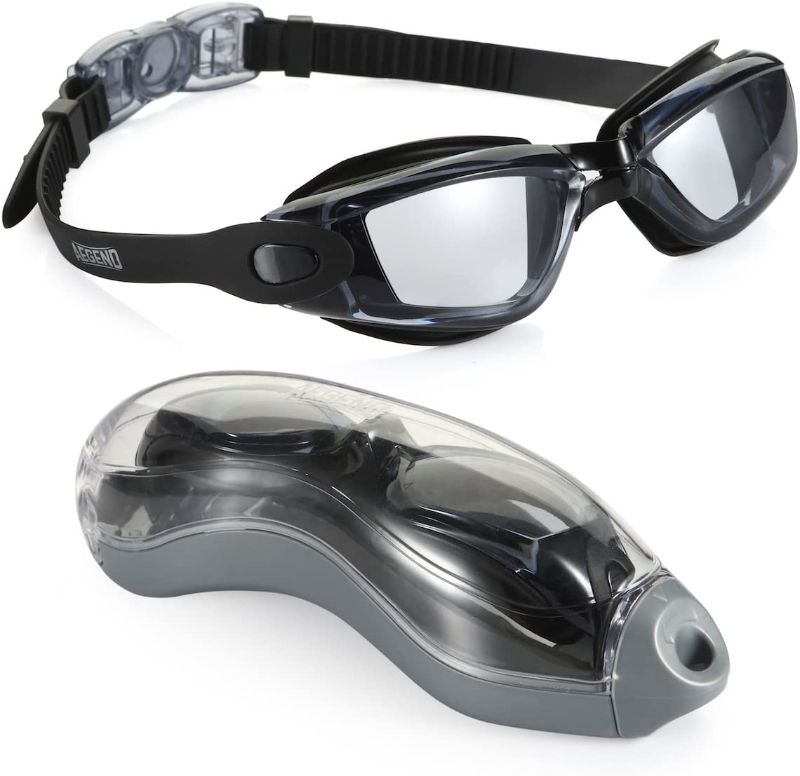 Photo 1 of Aegend Swim Goggles, Swimming Goggles No Leaking Full Protection Adult Men Women Youth
