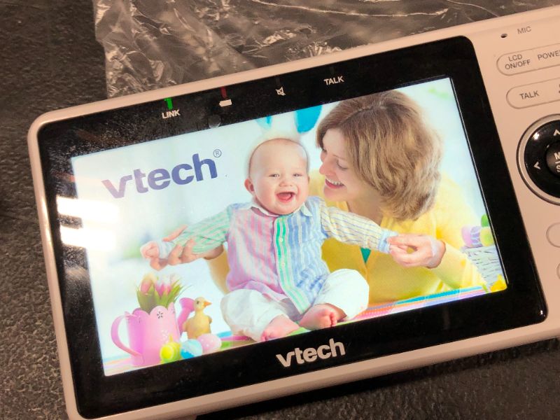 Photo 1 of VTech Upgraded Smart WiFi Baby Monitor VM901, 5-inch 720p Display, 1080p Camera, HD NightVision, Fully Remote Pan Tilt Zoom, 2-Way Talk, Free Smart Phone App, Works with iOS, Android
