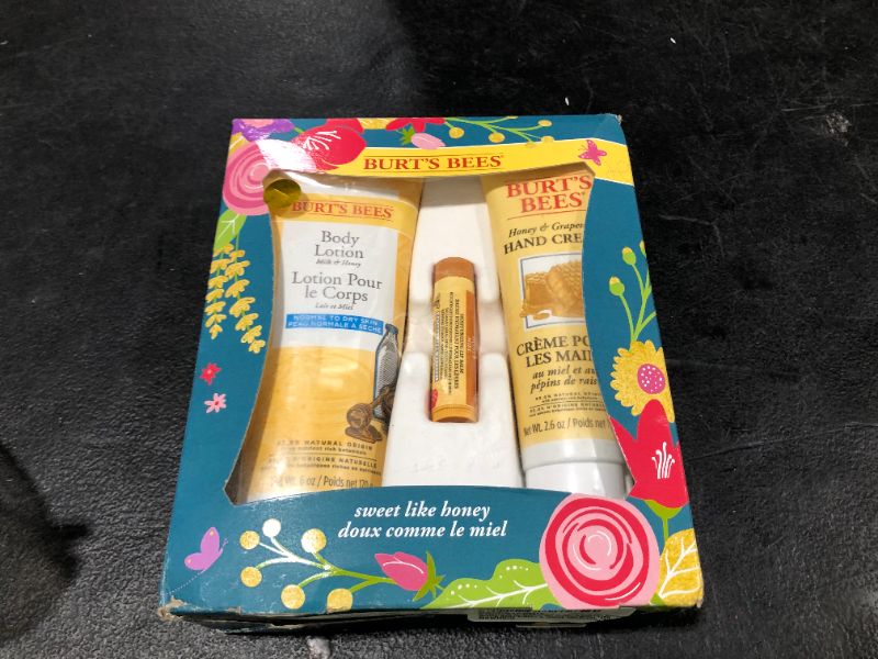 Photo 2 of  Easter Basket Stuffers, Burt's Bees Gift for Spring, 3 Skincare Products for Women