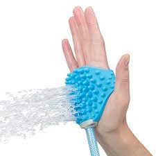 Photo 1 of Aquapaw Dog Bath Brush Sprayer Scrubber Indoor/Outdoor Bonus Grooming Glove
