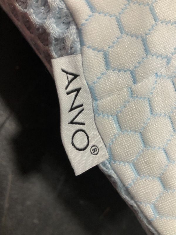 Photo 1 of Anvo Cervical Pillow for Neck Pain, Memory Foam Pillows, Contour Neck Pillows for Pain Relief Sleeping, Bed Pillow for Side Back Stomach Sleeper - Blue, Firm
