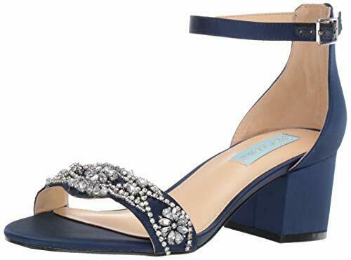 Photo 1 of Blue by Betsey Johnson Women's SB-Mel Heeled Sandal Navy 8.5
