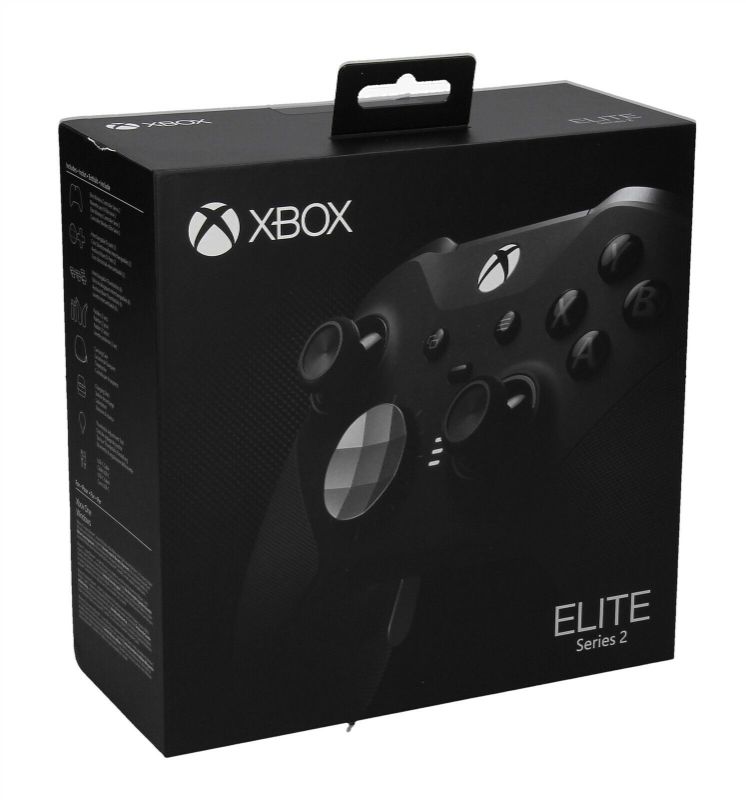 Photo 1 of Microsoft Xbox One Elite Series 2 Wireless Controller Black
