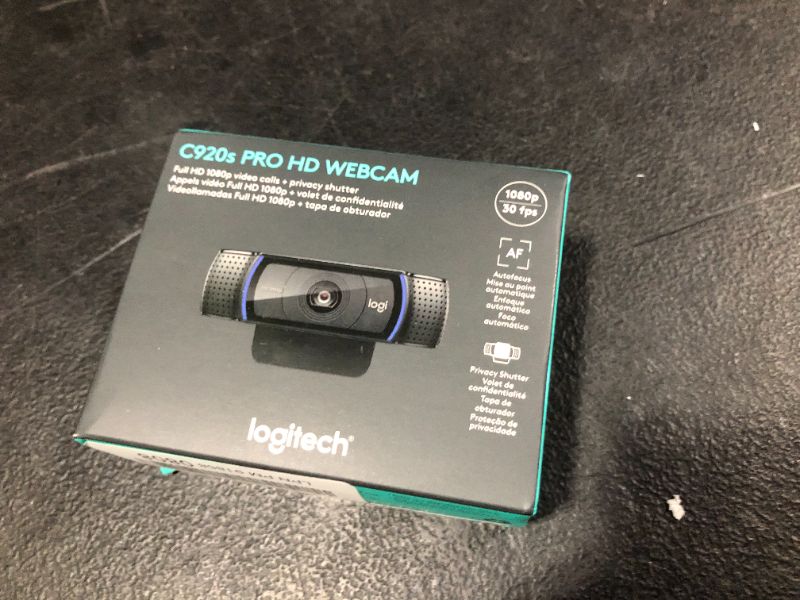 Photo 5 of Logitech - C920s Pro 1080 Webcam with Privacy Shutter - Black (Brand new factory sealed )
