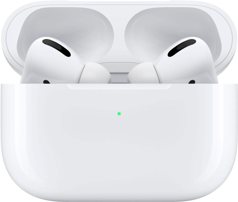 Photo 1 of Apple - AirPods Pro (with Magsafe Charging Case) - White
