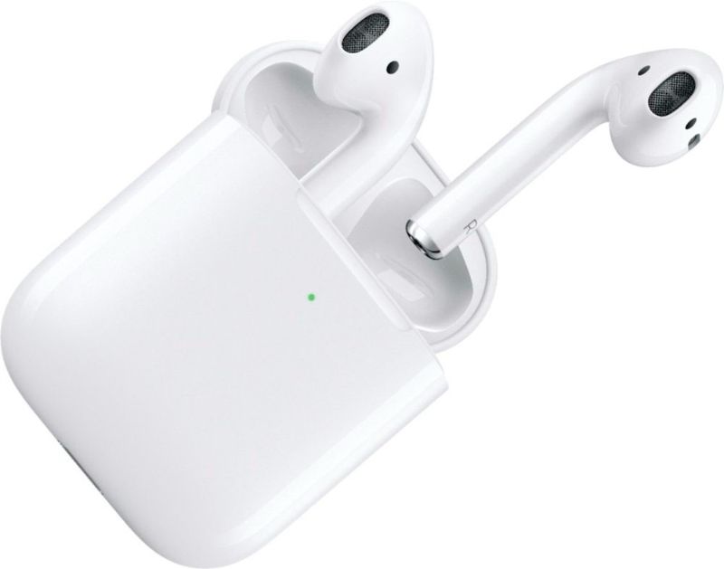 Photo 1 of Apple - AirPods with Charging Case (2nd generation) - White
