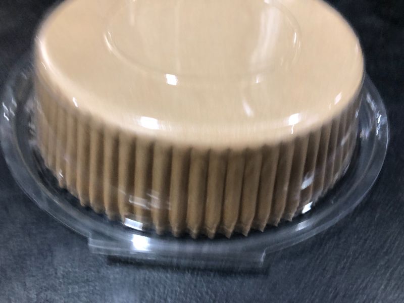 Photo 1 of Air Fryer Disposable Paper Liner - 50PCS 6.3 Inch  X 1.77 in Round Non-Stick Parchment Paper, Oil-proof, Water-proof Cooking Baking Roasting Filter Paper for Air Fryers Basket, Microwave Oven, Frying Pan
