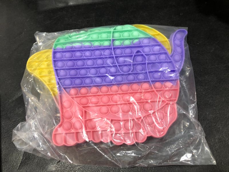 Photo 1 of UimoKi Biggest Jumbo Huge Pop Pops Poppers It Sensory Bubble Cute Toy, Super Big Extra Giant Really Large Popping, 200 400 1000 XL Gigantic Push Popit Popet Fidgets Toys Gifts Dog Rainbow
