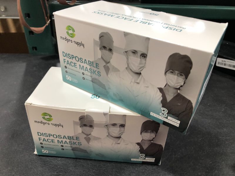 Photo 1 of 2 Pack Disposable TopMask 50pcs 
