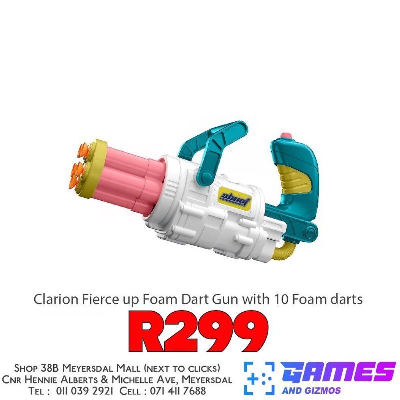 Photo 1 of Clarion Firece Up Foam Dart Gun