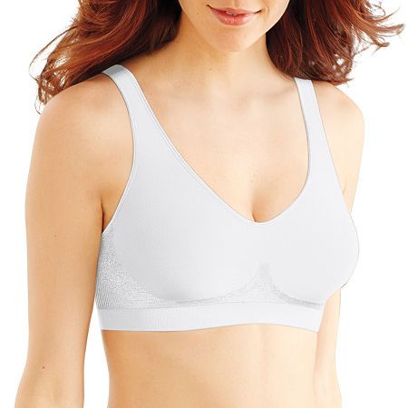 Photo 1 of Bali Comfort Revolution ComfortFlex Fit Shaping Wirefree Bra White 2XL Women's
