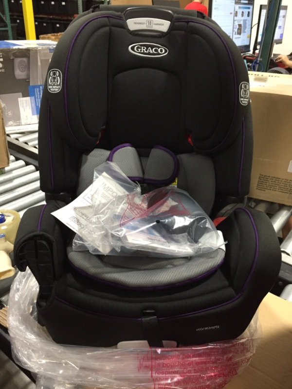 Photo 1 of Graco Grows4Me 4 in 1 Car Seat, Infant to Toddler Car Seat with 4 Modes, Vega