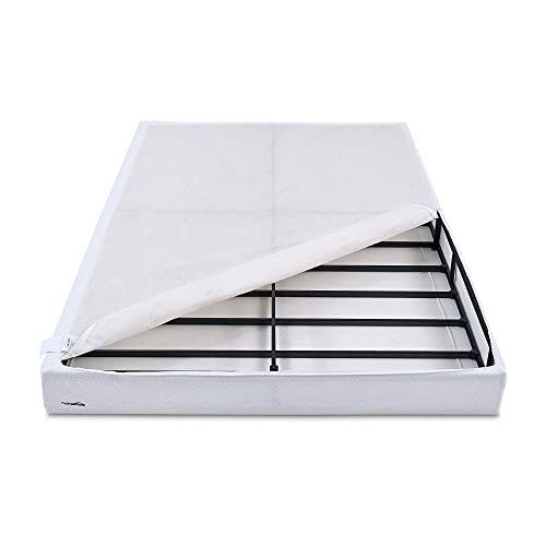 Photo 1 of Basics Mattress Foundation / Smart Box Spring for Twin Size Bed, Tool-Free Easy Assembly - 5-Inch, Twin