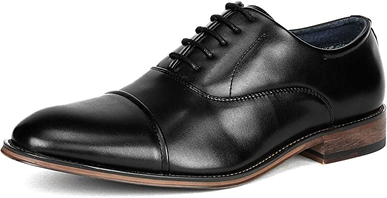 Photo 1 of Bruno Marc Men's Leather Lined Dress Oxfords Shoes, 10.5