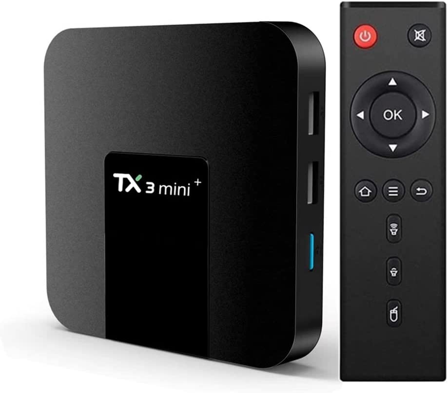 Photo 1 of Sofobod TX3Mini+ Pro Android 11.0 Smart TV Box, Upgrade Amlogic S905W2 Quad Core ARM Cortex-A35, 2GB RAM 16GB ROM, 2.4G/5G Dual WiFi, BT 4.1 AV1 H.265 Decoding HD 4K Set top Box Media Player(2+16)