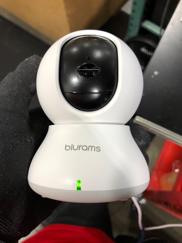 Photo 2 of Security Camera 2K, blurams Baby Monitor Dog Camera 360-degree for Home Security w/ Smart Motion Tracking, Phone App, IR Night Vision, Siren, Works with Alexa & Google Assistant & IFTTT, 2-Way Audio
