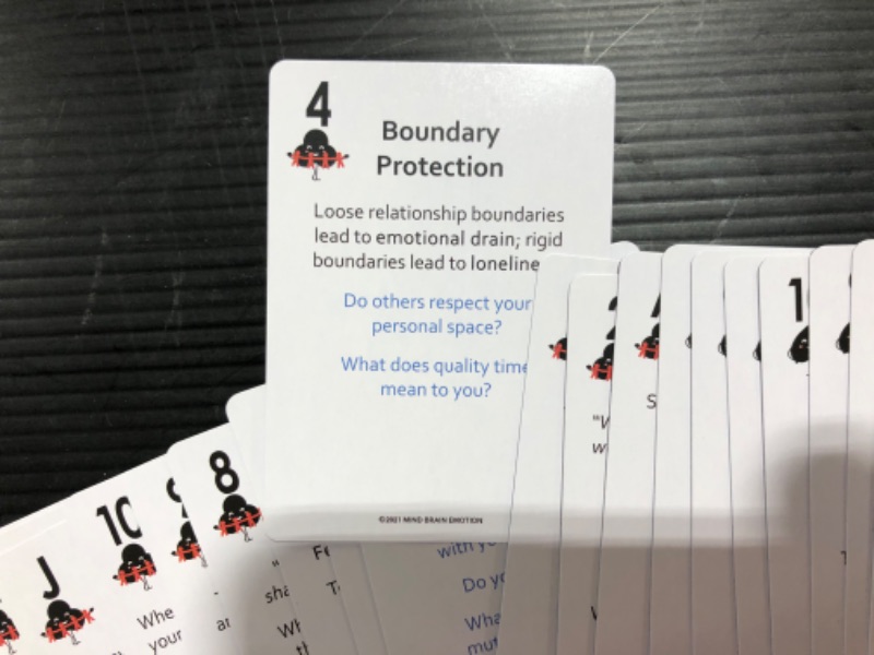 Photo 2 of 52 ESSENTIAL COPING SKILLS PLAYING CARDS