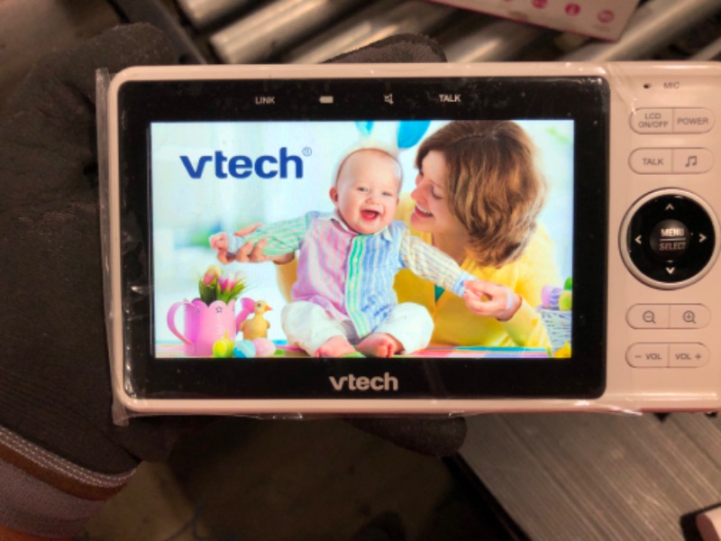 Photo 5 of VTech Upgraded Smart WiFi Baby Monitor VM901, 5-inch 720p Display, 1080p Camera, HD NightVision, Fully Remote Pan Tilt Zoom, 2-Way Talk, Free Smart Phone App, Works with iOS, Android
