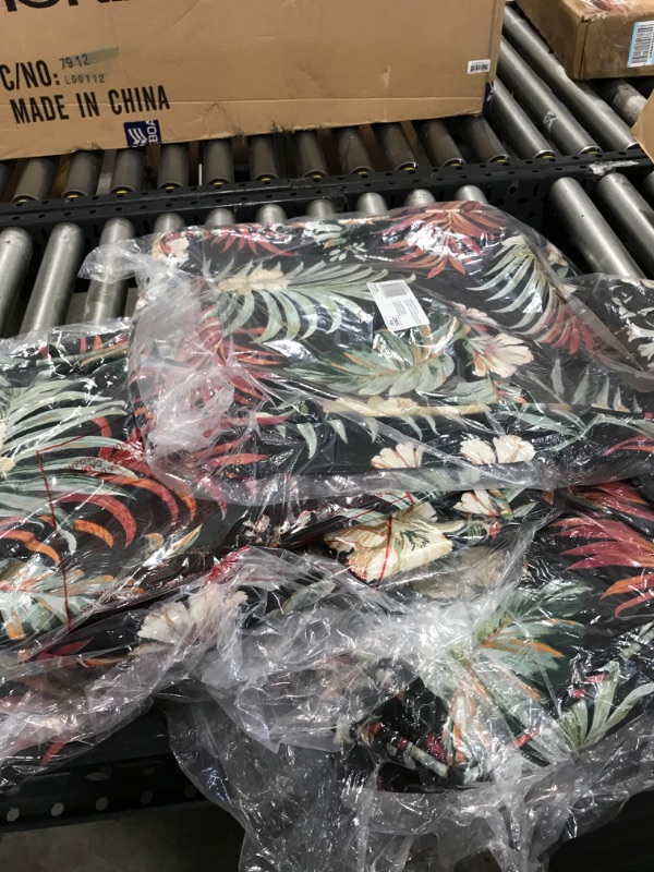 Photo 1 of Arden Selections ProFoam 18 X 24 in Outdoor Deep Seat Back Cover Arden Selections FOAM029-11 Cushion Foam Deep Seat Pillow Back 6 SEASTS 6 PIllow Cases
