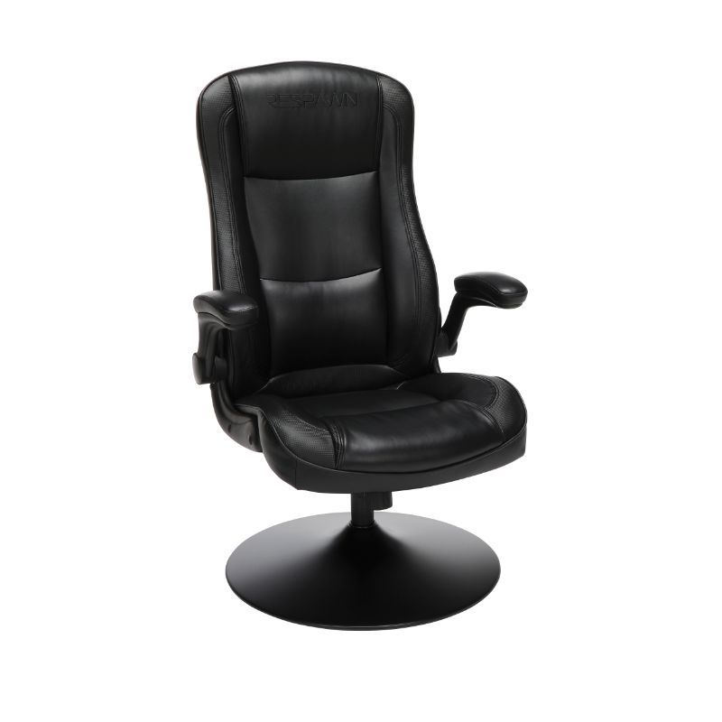 Photo 1 of RESPAWN-800 Racing Style Gaming Rocker Chair, Rocking Gaming Chair, Black