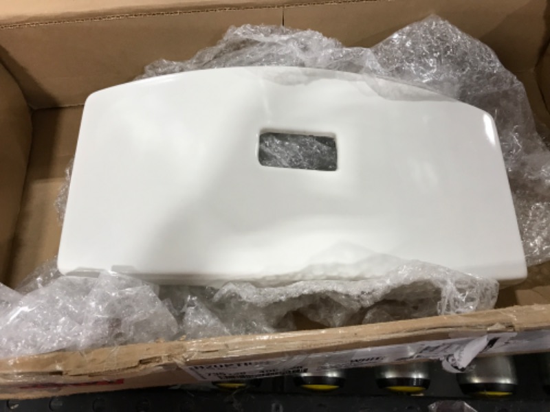 Photo 1 of American Standard H2Option Tank Cover in White, 735138-400.020