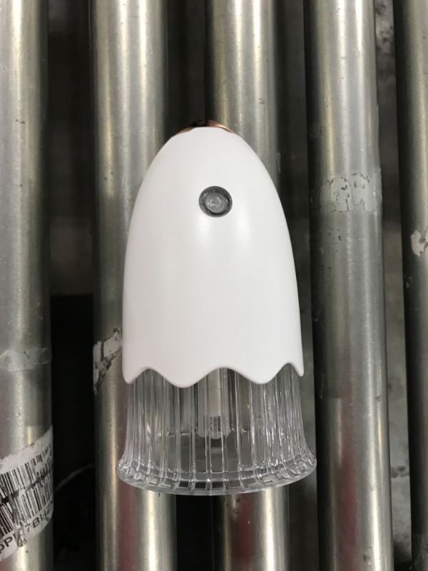 Photo 1 of Veballensty Humidifiers for Bedroom, Ozone Sterilization Breathing Night Light Cool Mist Air Humidifier for Babies Plants Home Office, White
