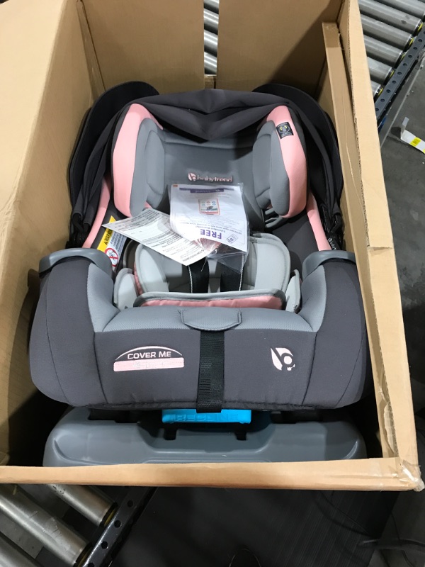 Photo 2 of Baby Trend Cover Me 4 in 1 Convertible Car Seat, Quartz Pink