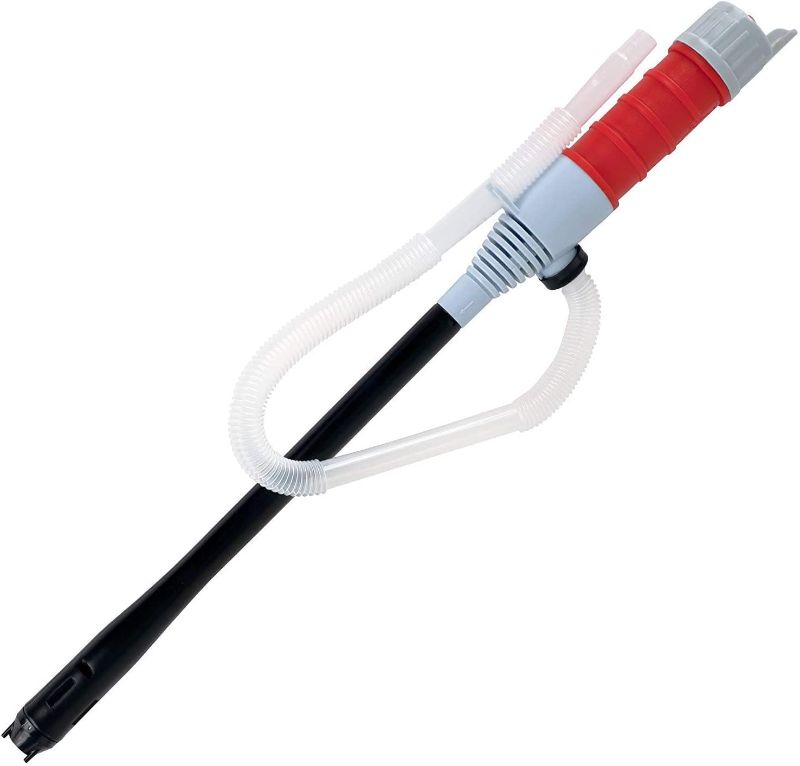 Photo 1 of Ideaworks JB4840 Sierra Tools JB5684 Battery Operated Liquid Transfer Pump, Single, red, Blue, Black
