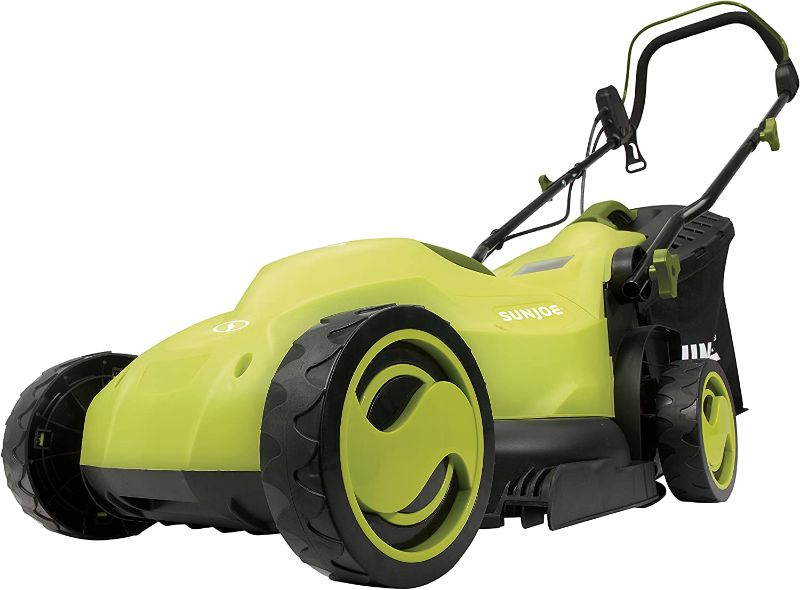 Photo 1 of Sun Joe MJ400E 12-Amp 13-Inch Electric Lawn Mower w/ Grass Collection Bag
