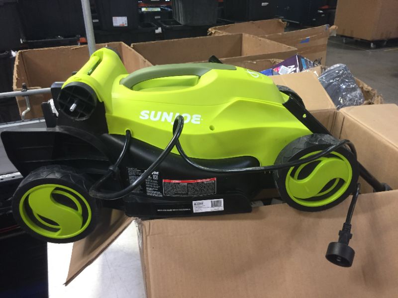 Photo 6 of Sun Joe MJ400E 12-Amp 13-Inch Electric Lawn Mower w/ Grass Collection Bag
