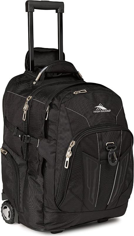 Photo 1 of High Sierra XBT - Business Rolling Backpack, Black, One Size
