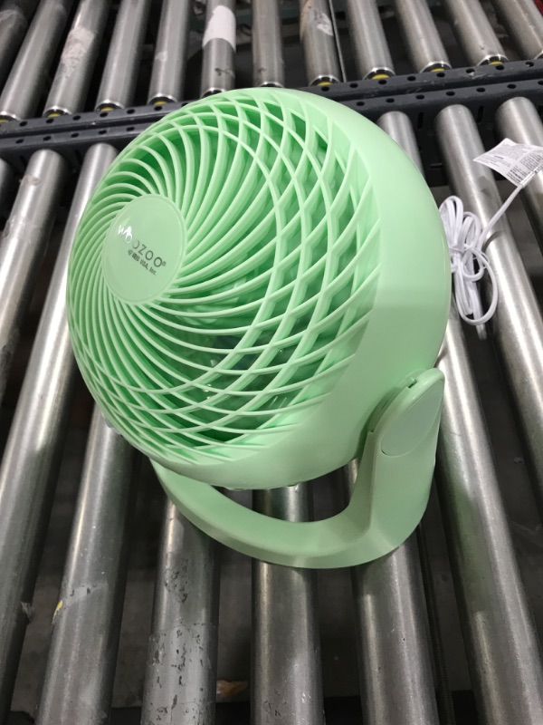 Photo 1 of IRIS USA WOOZOO Air Circulator Fan, Vortex Fan, Desk Fan, Portable Fan, 3 Speed Settings, 360 Tilting Head