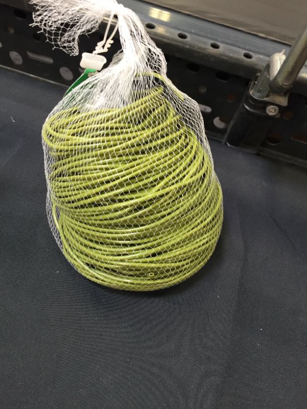 Photo 2 of Bacetuao (100m/328ft) Soft Rubber Garden Twine, Soft Stretch Plant and Tree Tie, Hollow Stretch Rubber Twine Expands with The Growth Plant or Fruit Tree, Indoor, Outdoor and Office useGreen
