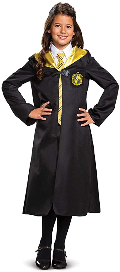 Photo 1 of Harry Potter Robe, Official Hogwarts Wizarding World Costume Robes, Classic Kids Size Dress Up Accessory
( SIZE LARGE )