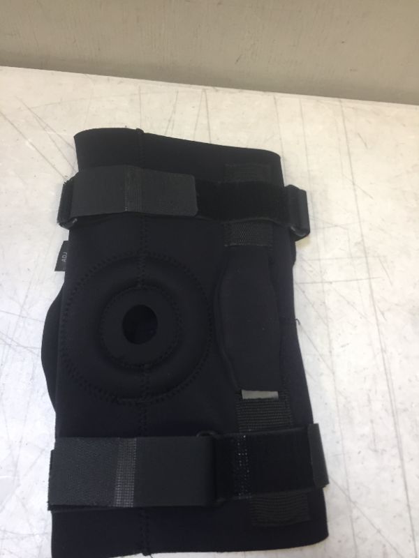 Photo 3 of ACE Brand Hinged Knee Brace, Adjustable, Black, 1/Pack ---- NO SIZE PROVIDED 
