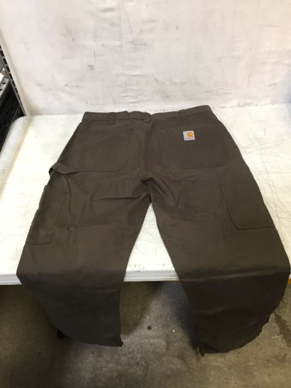 Photo 2 of CARHARTT Pants RELXED FIT Green/Gray 34 x 36