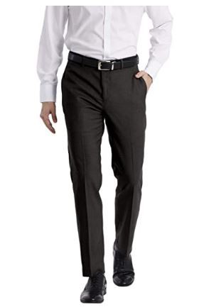 Photo 1 of Calvin Klein Men's Slim Fit Suit Separates PANTS Charcoal 34 x 34