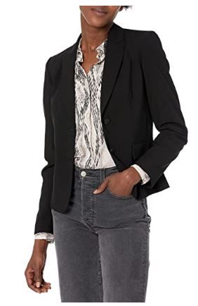 Photo 1 of Calvin Klein Women's Two Button Lux Blazer 4