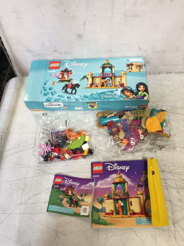 Photo 2 of LEGO Disney Jasmine and Mulan’s Adventure 43208 Building Kit; A Fun Princess Construction Toy for Kids Aged 5+ (176 Pieces)
