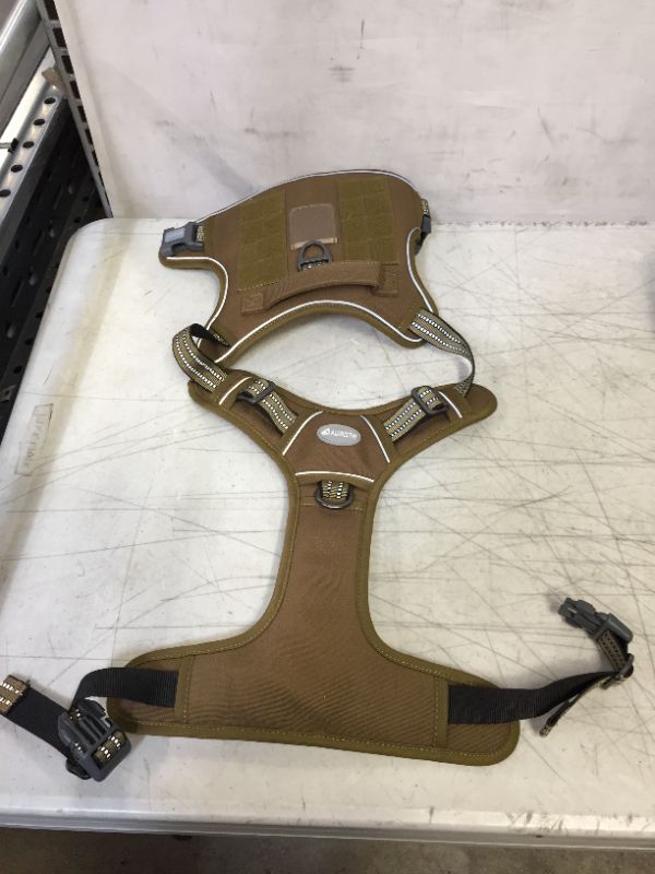 Photo 1 of Dog Harness Tactical, Brown, LARGE